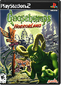 Goosebumps HorrorLand Playstation 2 US box art